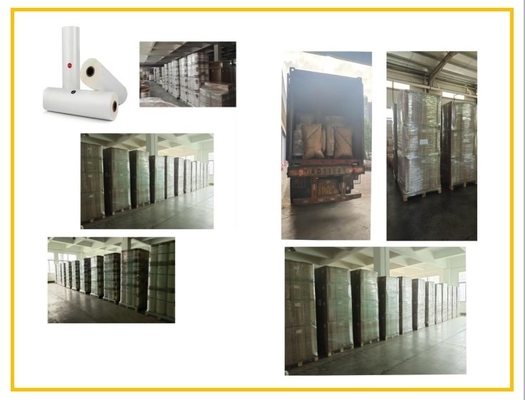 25mic Gloss Bopp Lamination Film Kolor biały perłowy