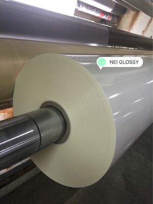 Width Up To 1650 Mm PET Thermal Lamination Film with EVA Layer Glue for Digital Printing Lamination