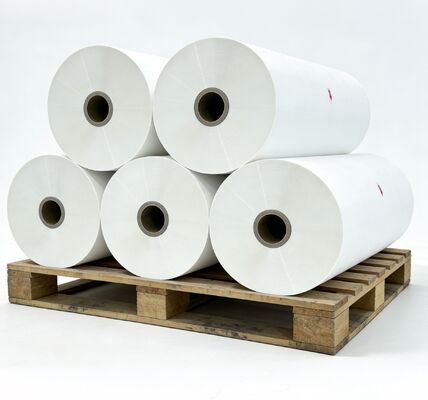 Przejrzysty film laminacyjny cyfrowy z okresem trwałości 12 miesięcy i szerokością do 2200 mm do ciężkiej druku olejowego silikonowego