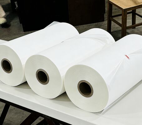 100% EVA z Korei Glitter film laminacyjny z teksturą skóry i grubością 95-105 mikronów dla trwałego opakowania