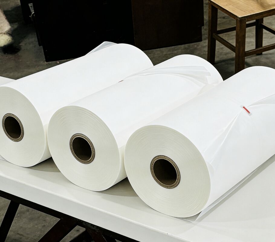 100% EVA z Korei Glitter film laminacyjny z teksturą skóry i grubością 95-105 mikronów dla trwałego opakowania