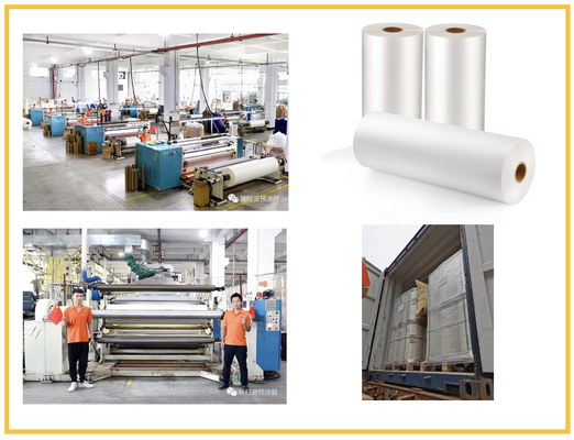 EVA Adhesive Matte Soft Touch Lamination Film 0,03 mm grubość