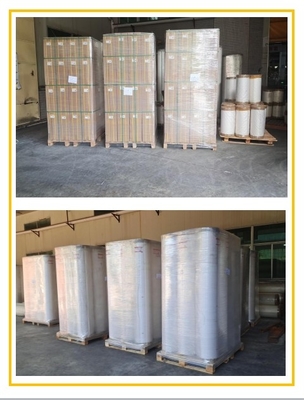 Glossy Soft PET Thermal Lamination Film For Wine Boxes Ekspozycje handlowe Zdjęcia Materiały PVC