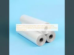 Folia do laminowania na zimno BOPP z powłoką Soft-Touch: Odporna na zarysowania i odciski palców dla trwałego ulepszenia powierzchni