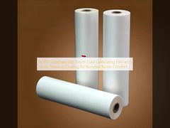 Folia do laminowania na zimno Soft-Touch na podłożu BOPP z powłoką o mikrostrukturze dla zwiększonego komfortu dotykowego