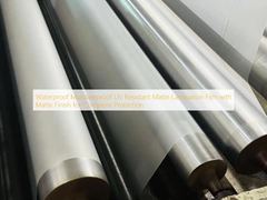 Wodoodporna, odporna na wilgoć, odporna na promieniowanie UV, matowa folia laminacyjna z matowym wykończeniem dla pełnej ochrony