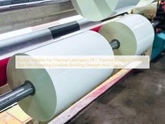 Zdjęcia odpowiednie do laminatorów termicznych, folia do termicznego laminowania PET, folia zgrzewalna na gorąco zapewniająca doskonałą wytrzymałość wiązania i przejrzystość